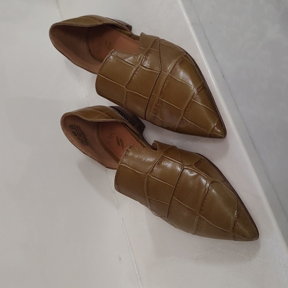 Franco Sarto D'Orsay Leather Flats